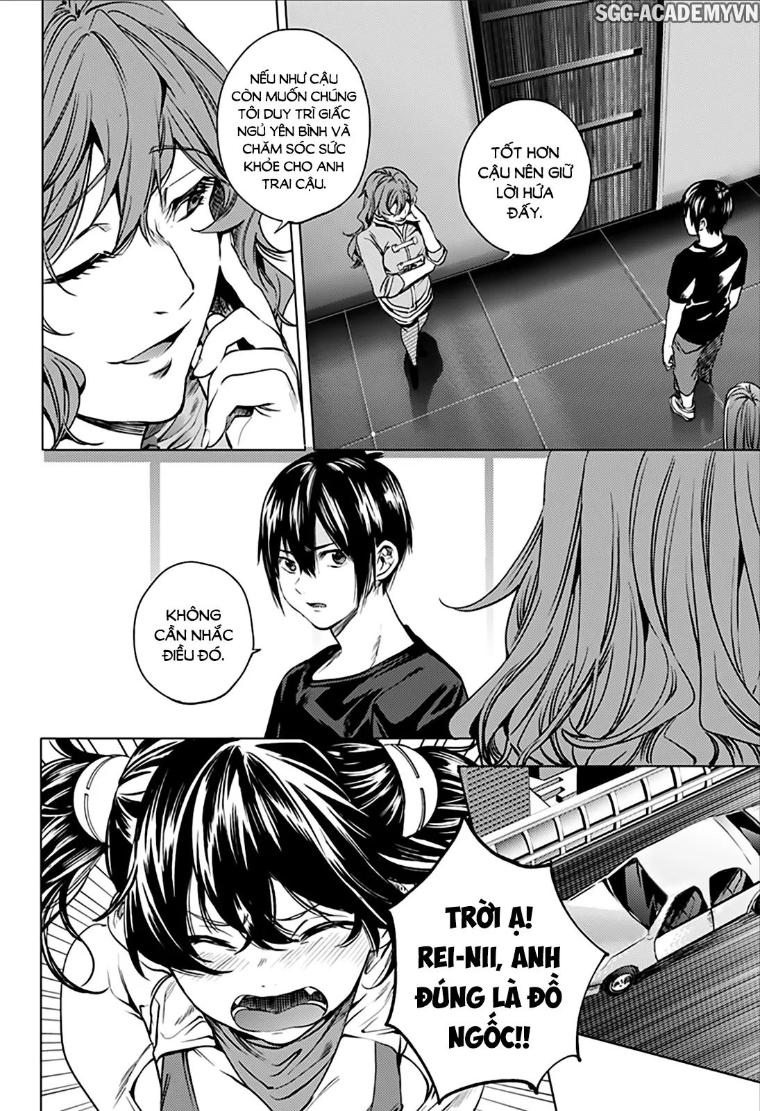 HentaiVN.net - Ảnh 10 - Dàn Harem Cuối Cùng [Shumatsu no harem; World's End Harem; 終末のハーレム] - Chap 11