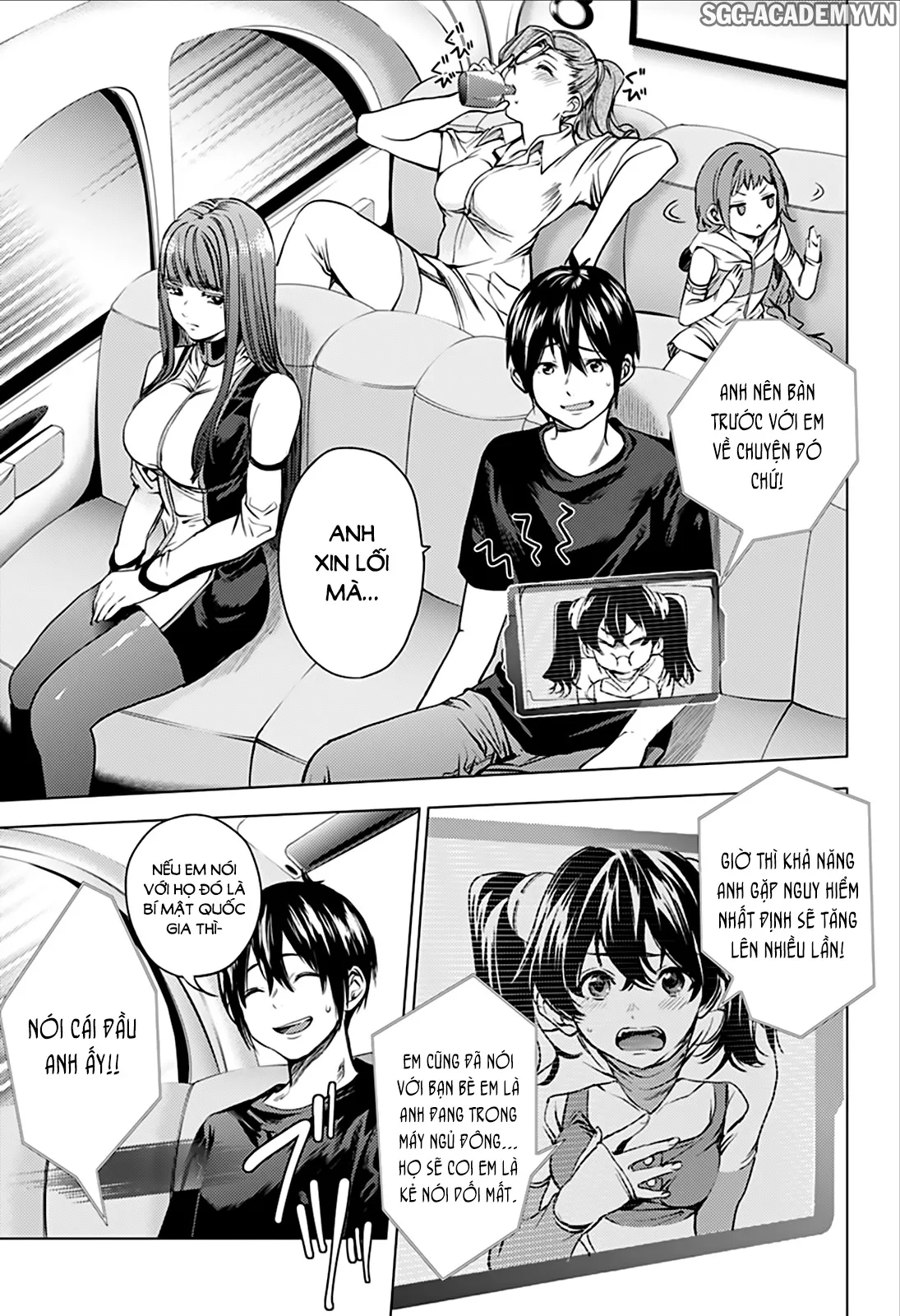 HentaiVN.net - Ảnh 11 - Dàn Harem Cuối Cùng [Shumatsu no harem; World's End Harem; 終末のハーレム] - Chap 11