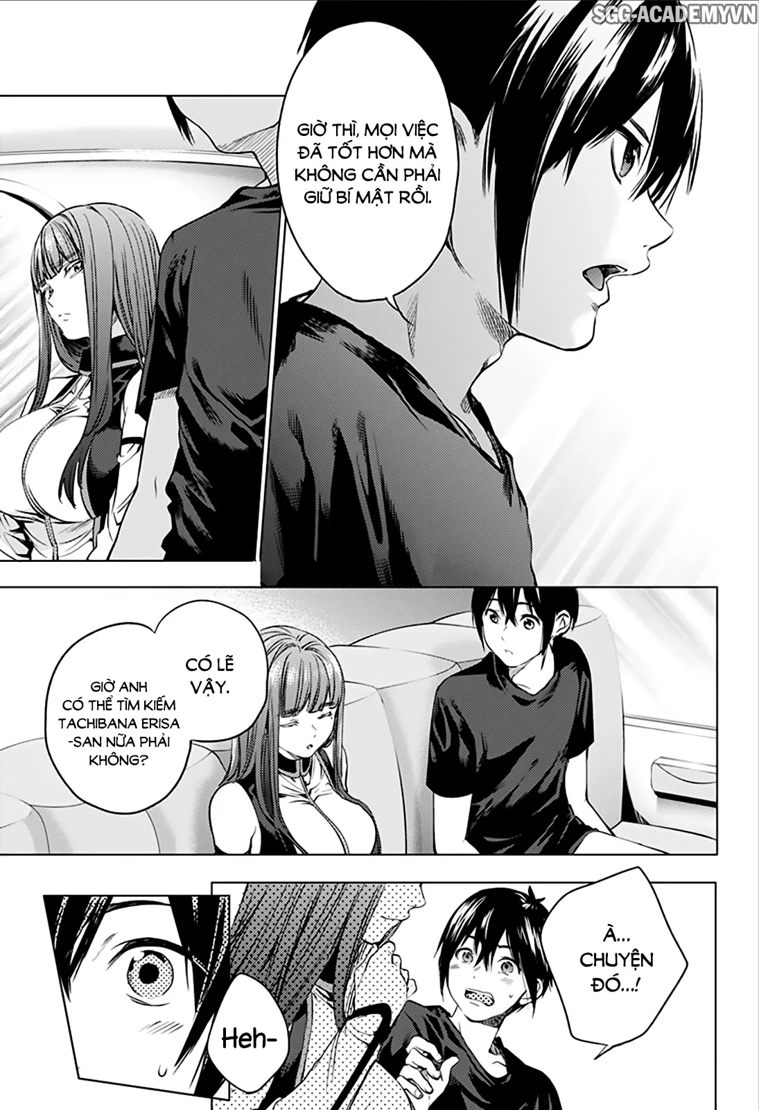 HentaiVN.net - Ảnh 13 - Dàn Harem Cuối Cùng [Shumatsu no harem; World's End Harem; 終末のハーレム] - Chap 11