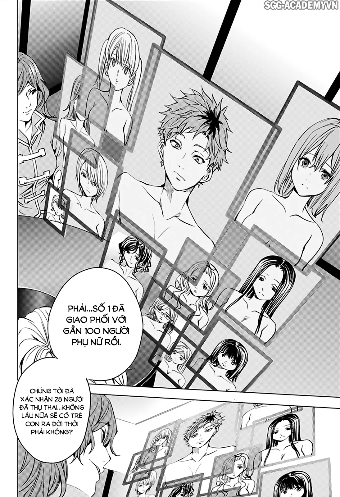 HentaiVN.net - Ảnh 18 - Dàn Harem Cuối Cùng [Shumatsu no harem; World's End Harem; 終末のハーレム] - Chap 11