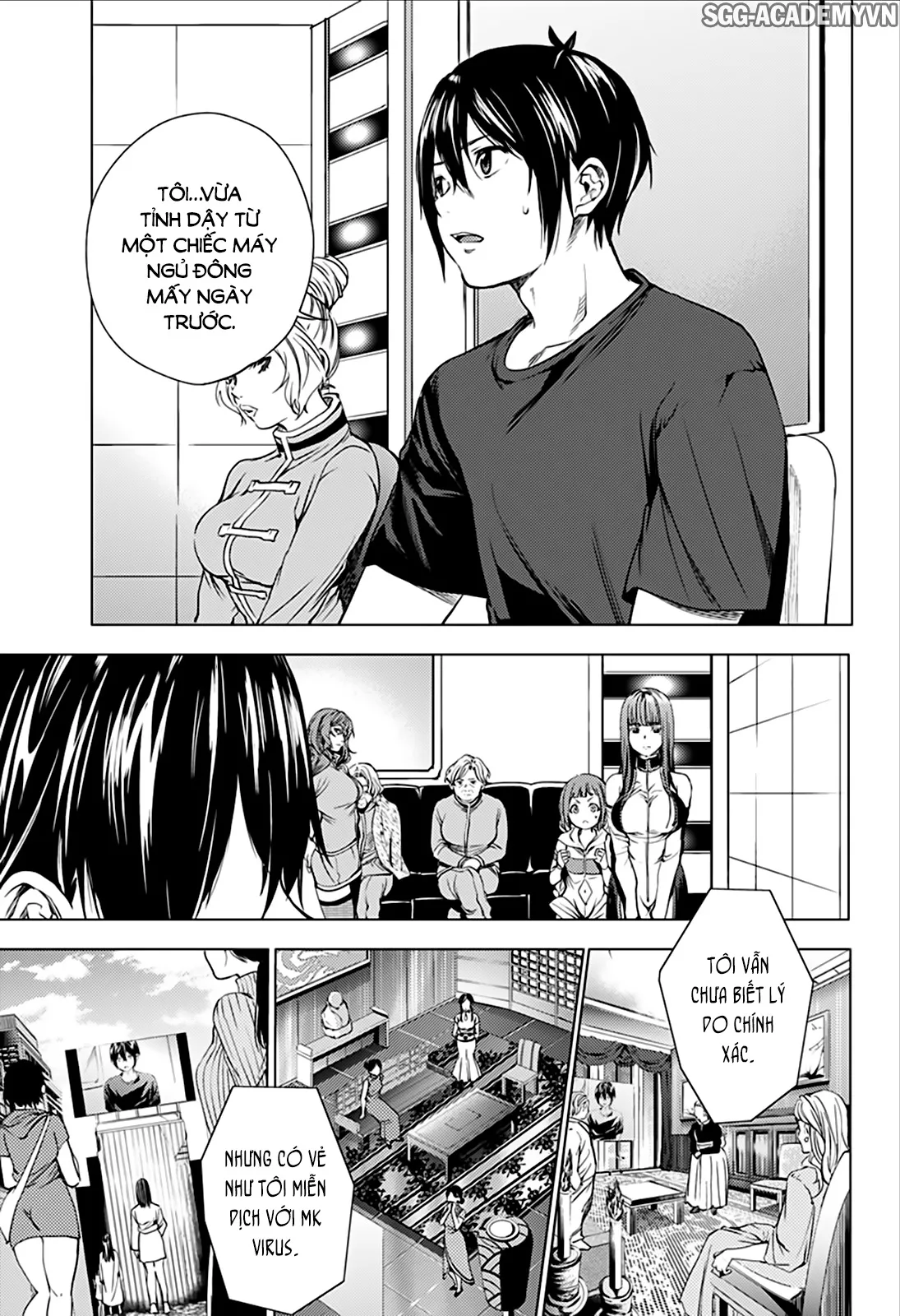 HentaiVN.net - Ảnh 5 - Dàn Harem Cuối Cùng [Shumatsu no harem; World's End Harem; 終末のハーレム] - Chap 11