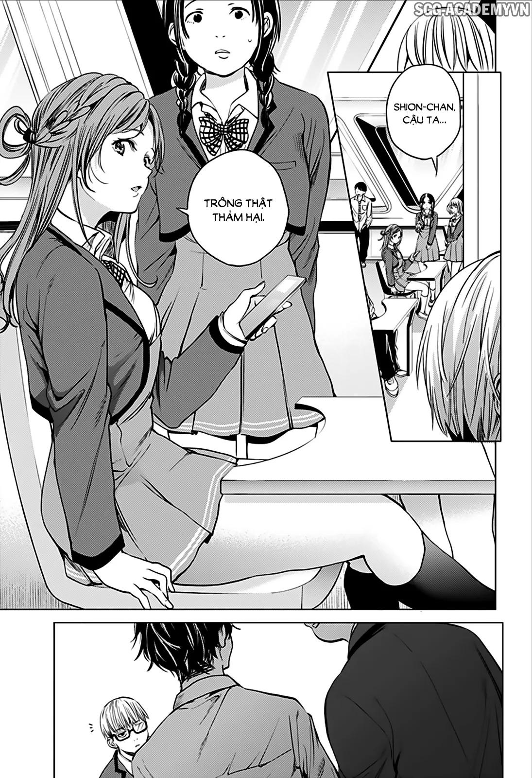 HentaiVN.net - Ảnh 10 - Dàn Harem Cuối Cùng [Shumatsu no harem; World's End Harem; 終末のハーレム] - Chap 12