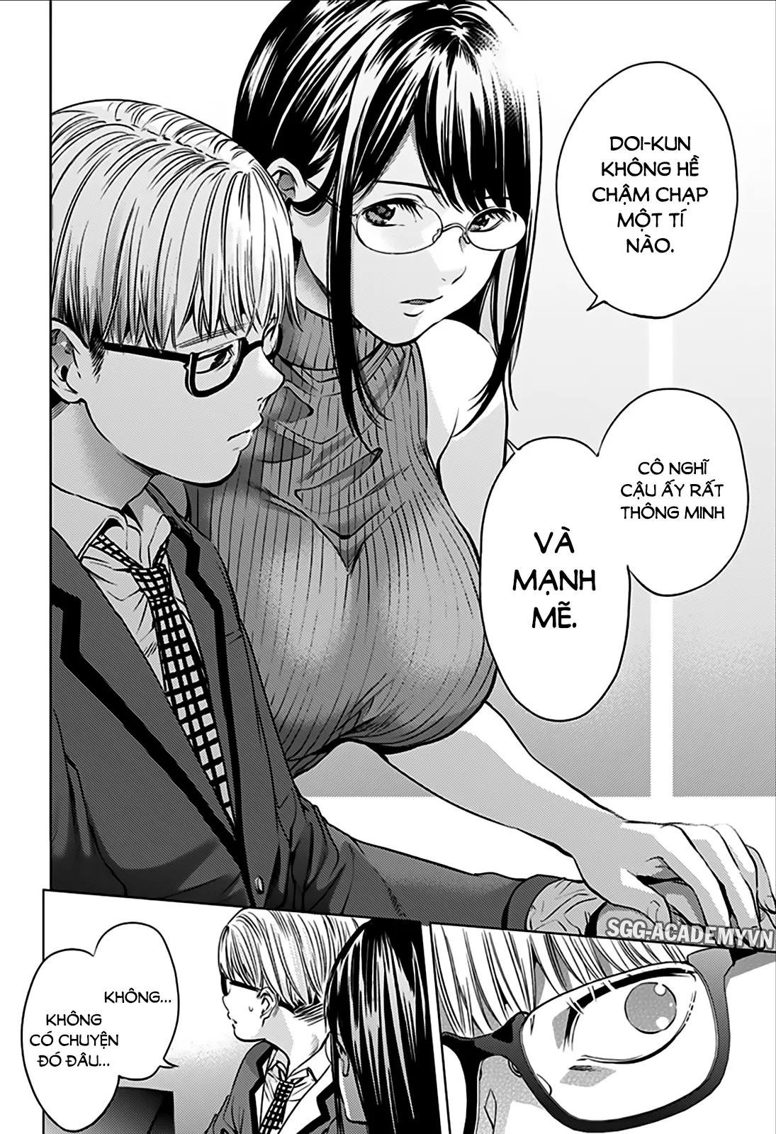HentaiVN.net - Ảnh 17 - Dàn Harem Cuối Cùng [Shumatsu no harem; World's End Harem; 終末のハーレム] - Chap 12