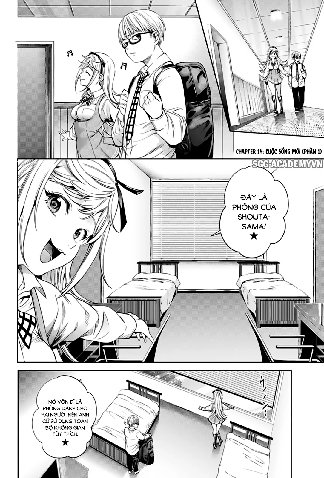 HentaiVN.net - Ảnh 4 - Dàn Harem Cuối Cùng [Shumatsu no harem; World's End Harem; 終末のハーレム] - Chap 14.1