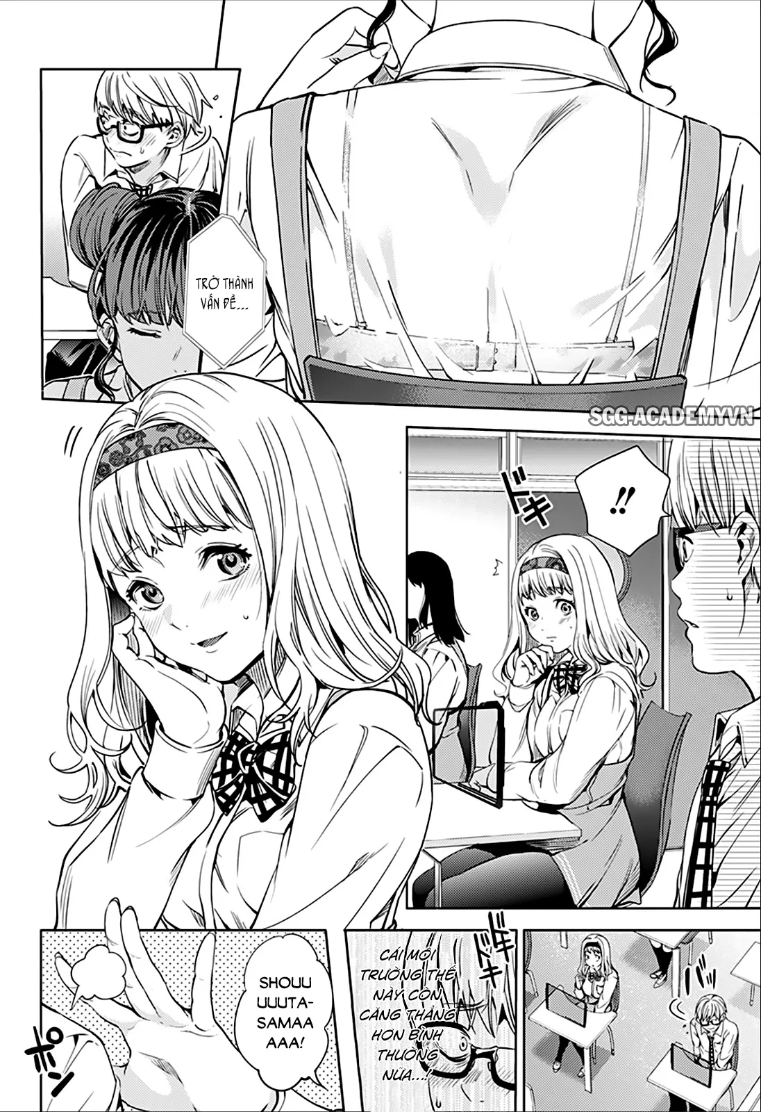 HentaiVN.net - Ảnh 5 - Dàn Harem Cuối Cùng [Shumatsu no harem; World's End Harem; 終末のハーレム] - Chap 14.2