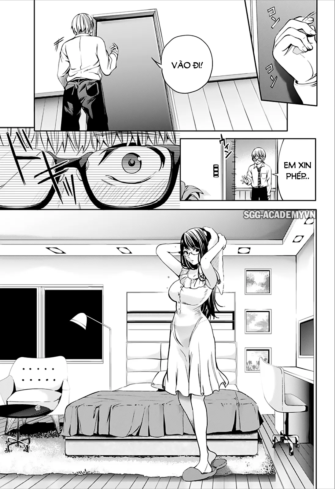 HentaiVN.net - Ảnh 15 - Dàn Harem Cuối Cùng [Shumatsu no harem; World's End Harem; 終末のハーレム] - Chap 15