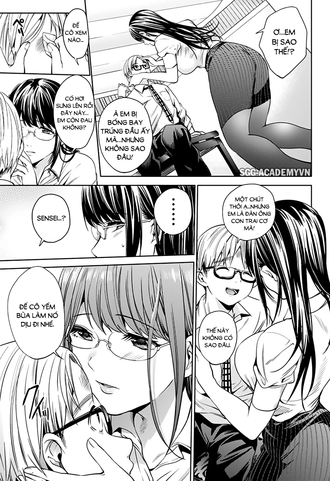 HentaiVN.net - Ảnh 7 - Dàn Harem Cuối Cùng [Shumatsu no harem; World's End Harem; 終末のハーレム] - Chap 16.2