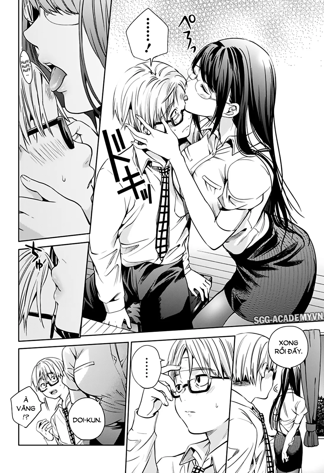 HentaiVN.net - Ảnh 8 - Dàn Harem Cuối Cùng [Shumatsu no harem; World's End Harem; 終末のハーレム] - Chap 16.2