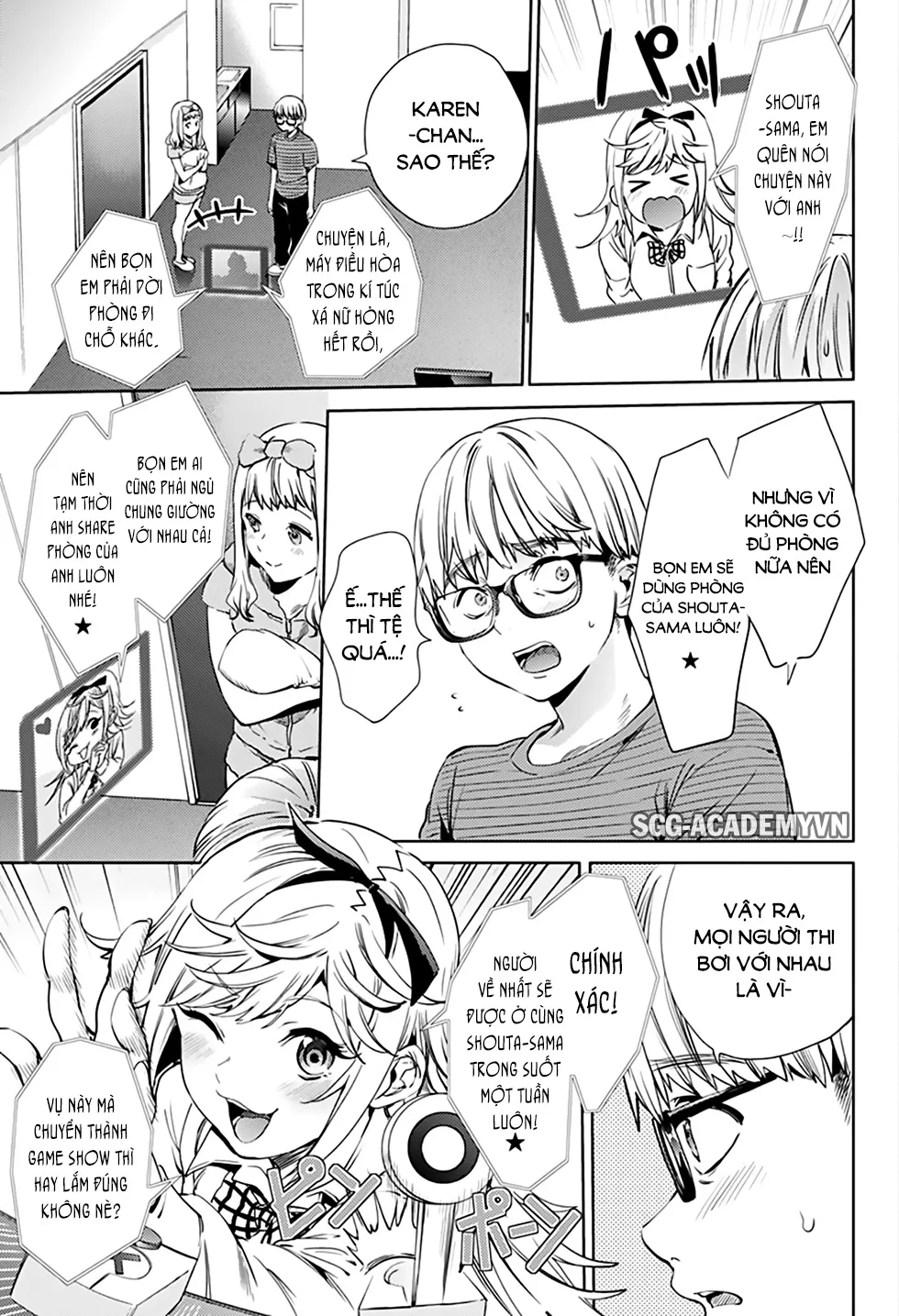 HentaiVN.net - Ảnh 23 - Dàn Harem Cuối Cùng [Shumatsu no harem; World's End Harem; 終末のハーレム] - Chap 17