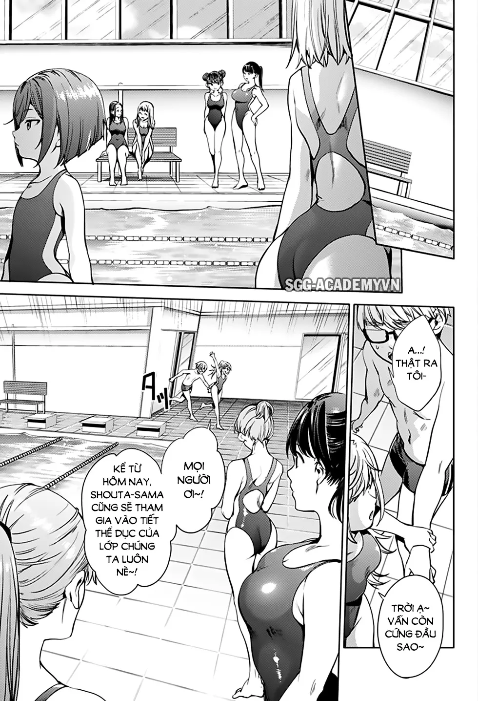 HentaiVN.net - Ảnh 9 - Dàn Harem Cuối Cùng [Shumatsu no harem; World's End Harem; 終末のハーレム] - Chap 17