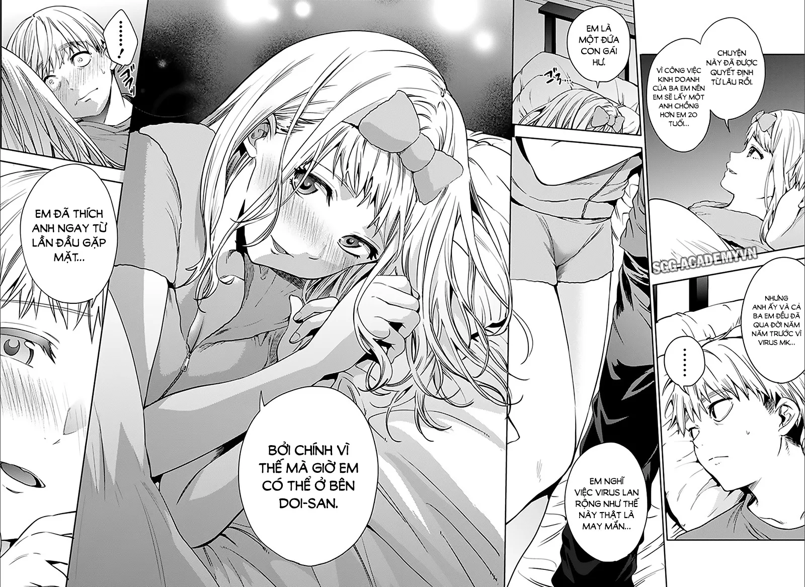 HentaiVN.net - Ảnh 19 - Dàn Harem Cuối Cùng [Shumatsu no harem; World's End Harem; 終末のハーレム] - Chap 18
