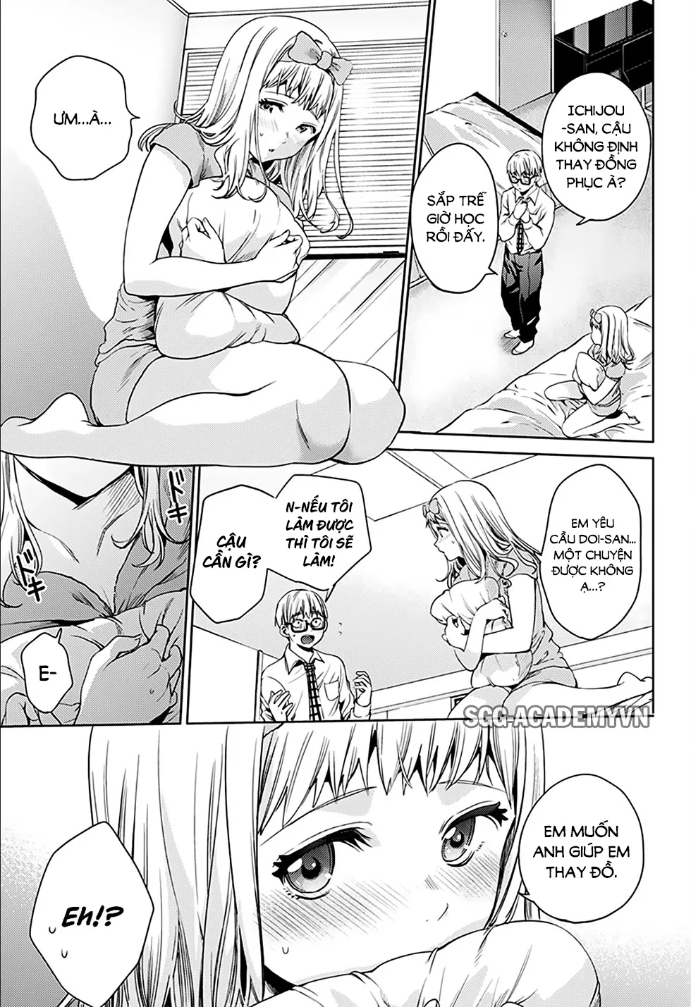 HentaiVN.net - Ảnh 4 - Dàn Harem Cuối Cùng [Shumatsu no harem; World's End Harem; 終末のハーレム] - Chap 18