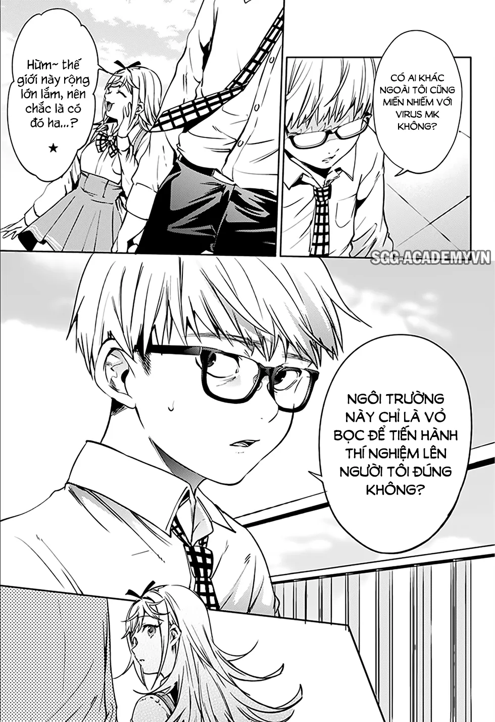 HentaiVN.net - Ảnh 11 - Dàn Harem Cuối Cùng [Shumatsu no harem; World's End Harem; 終末のハーレム] - Chap 19