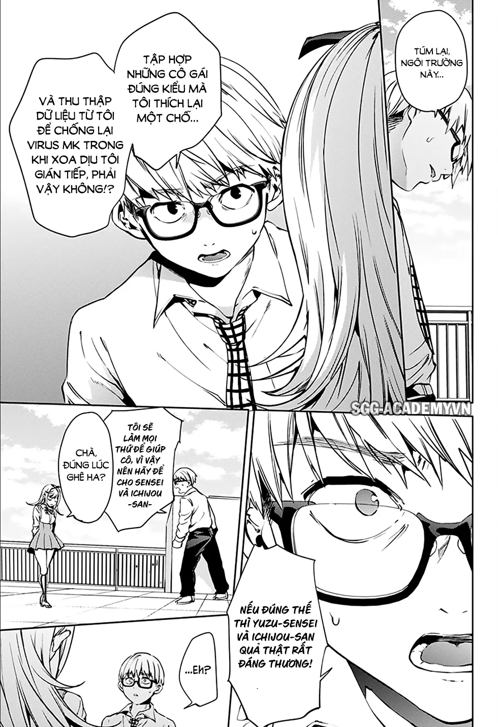 HentaiVN.net - Ảnh 13 - Dàn Harem Cuối Cùng [Shumatsu no harem; World's End Harem; 終末のハーレム] - Chap 19