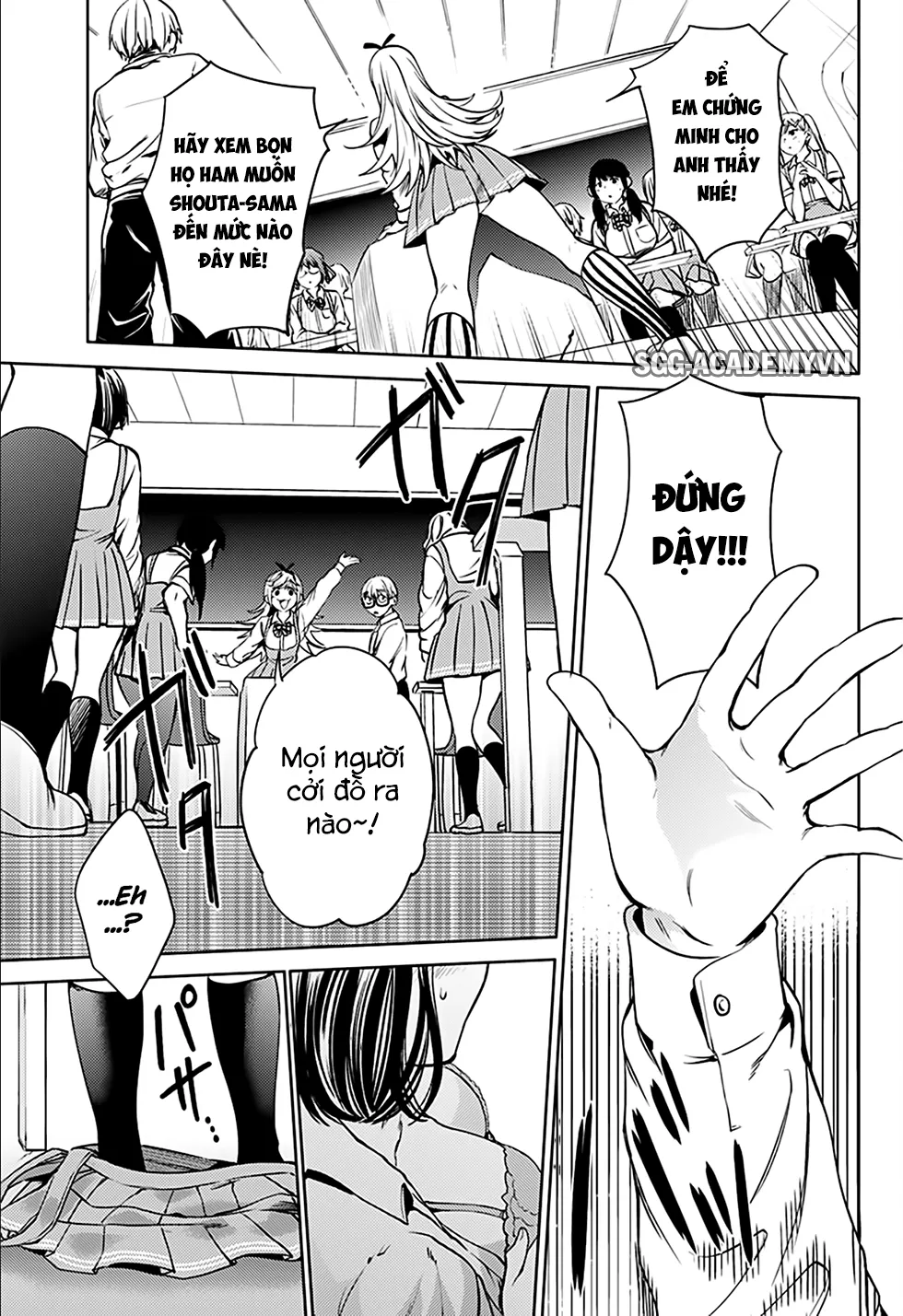 HentaiVN.net - Ảnh 19 - Dàn Harem Cuối Cùng [Shumatsu no harem; World's End Harem; 終末のハーレム] - Chap 19