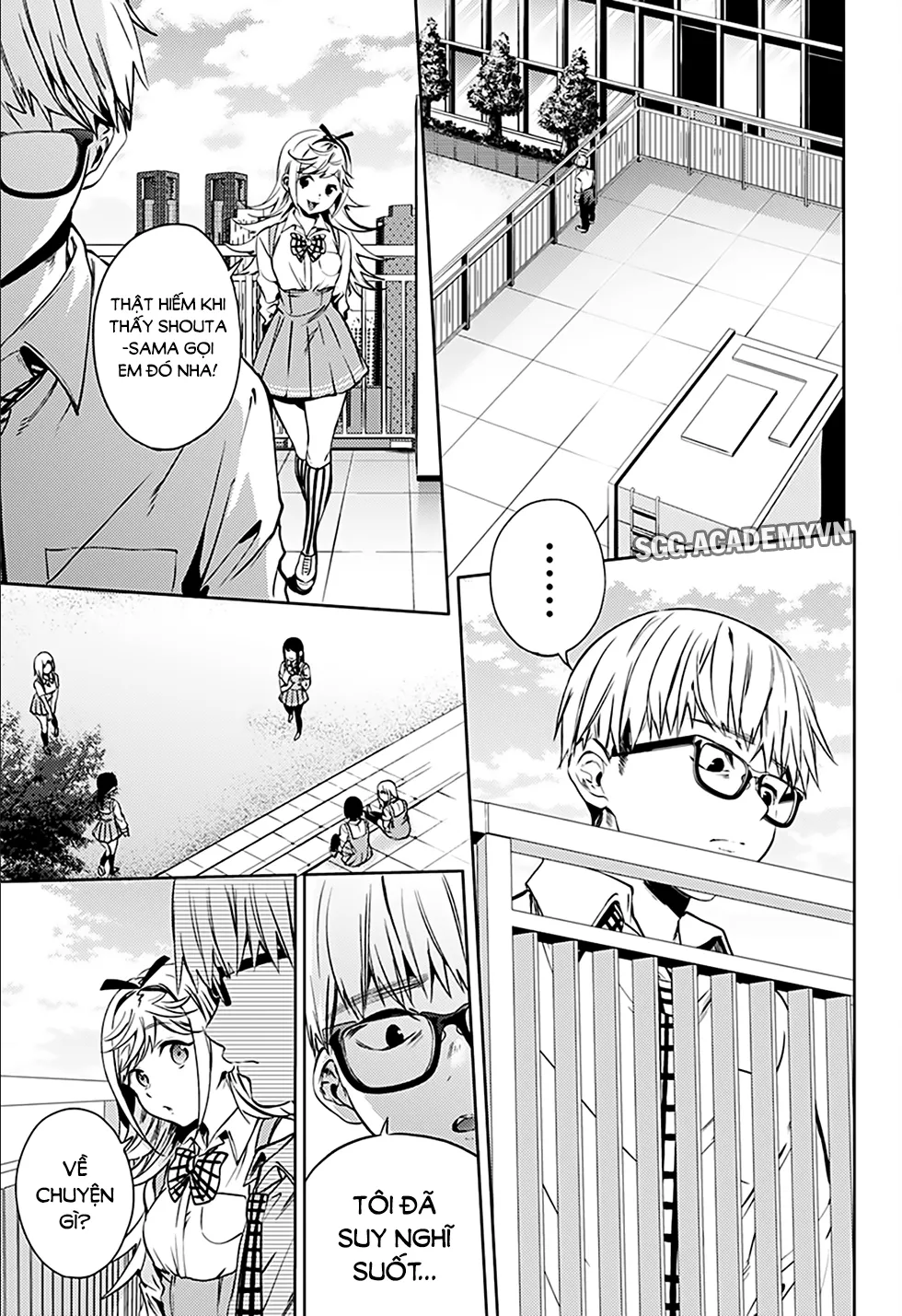 HentaiVN.net - Ảnh 9 - Dàn Harem Cuối Cùng [Shumatsu no harem; World's End Harem; 終末のハーレム] - Chap 19