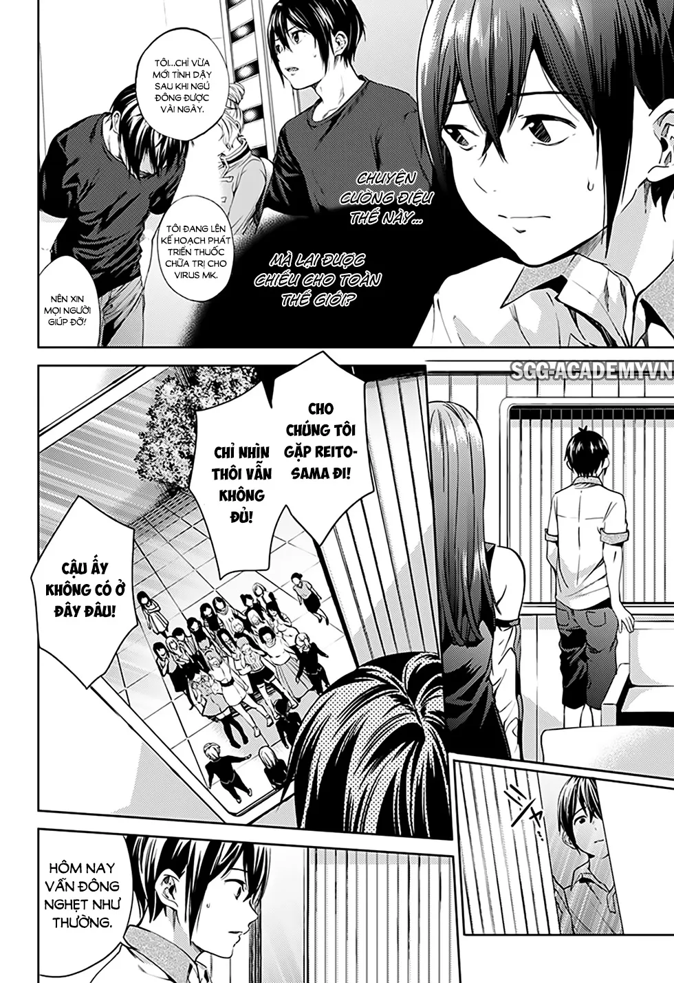 HentaiVN.net - Ảnh 11 - Dàn Harem Cuối Cùng [Shumatsu no harem; World's End Harem; 終末のハーレム] - Chap 20