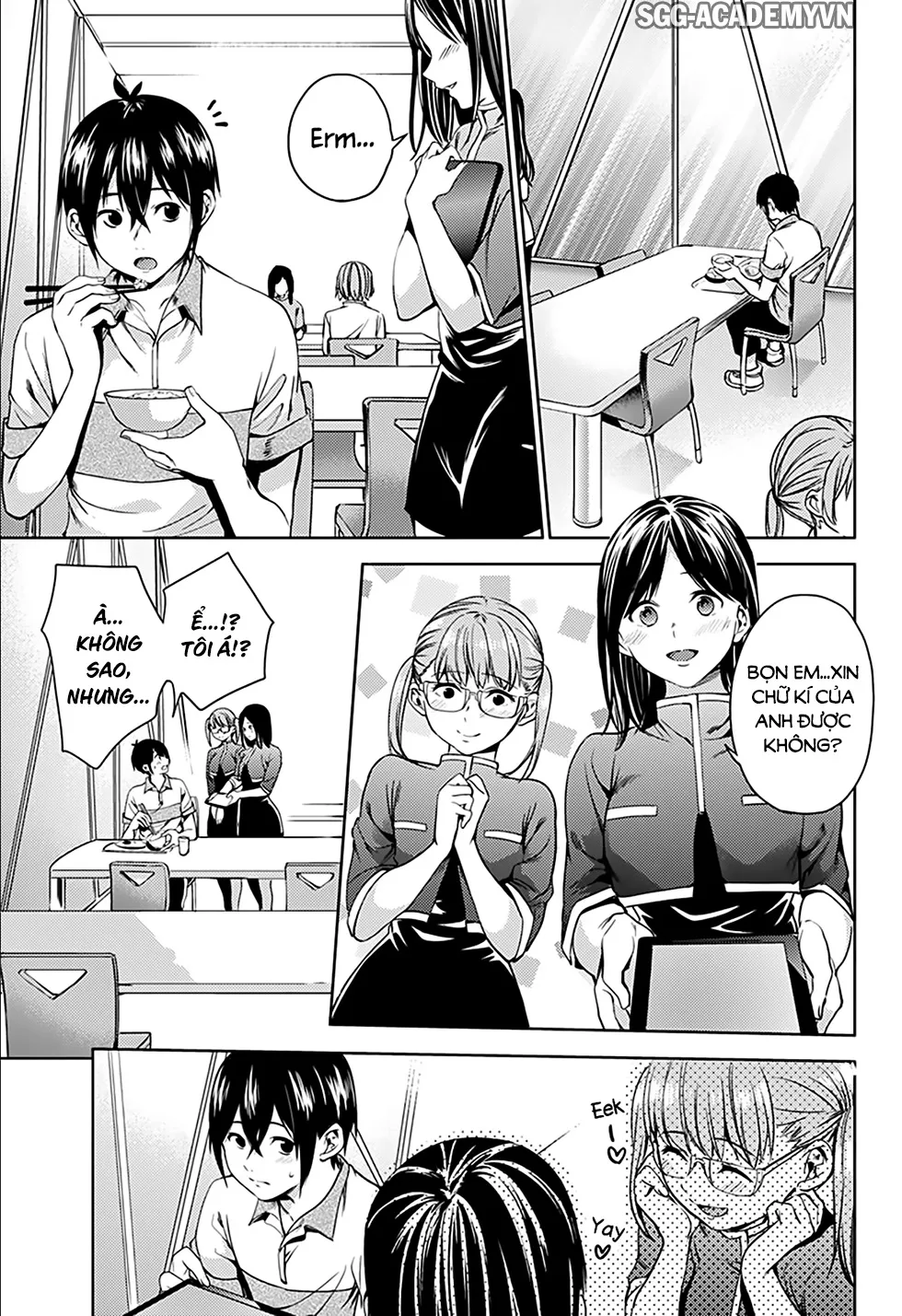 HentaiVN.net - Ảnh 20 - Dàn Harem Cuối Cùng [Shumatsu no harem; World's End Harem; 終末のハーレム] - Chap 20