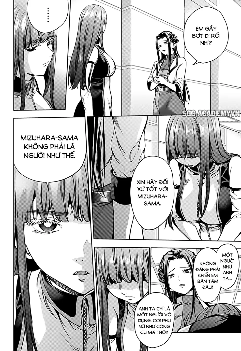 HentaiVN.net - Ảnh 10 - Dàn Harem Cuối Cùng [Shumatsu no harem; World's End Harem; 終末のハーレム] - Chap 21