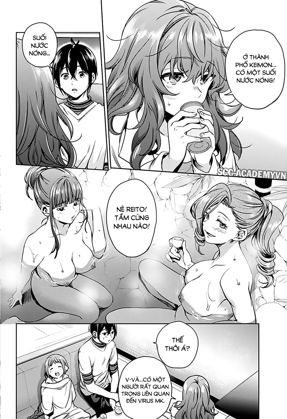 HentaiVN.net - Ảnh 16 - Dàn Harem Cuối Cùng [Shumatsu no harem; World's End Harem; 終末のハーレム] - Chap 21