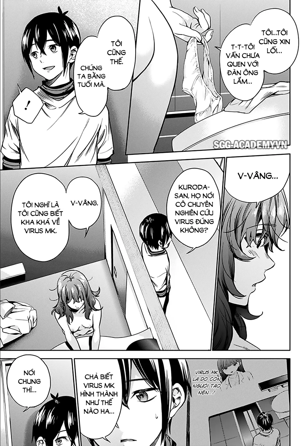 HentaiVN.net - Ảnh 21 - Dàn Harem Cuối Cùng [Shumatsu no harem; World's End Harem; 終末のハーレム] - Chap 21