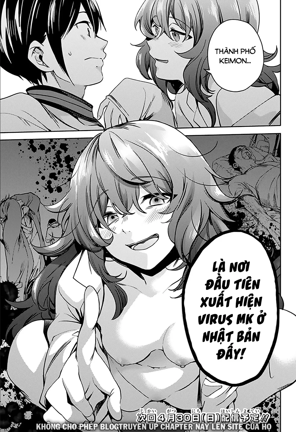 HentaiVN.net - Ảnh 25 - Dàn Harem Cuối Cùng [Shumatsu no harem; World's End Harem; 終末のハーレム] - Chap 21