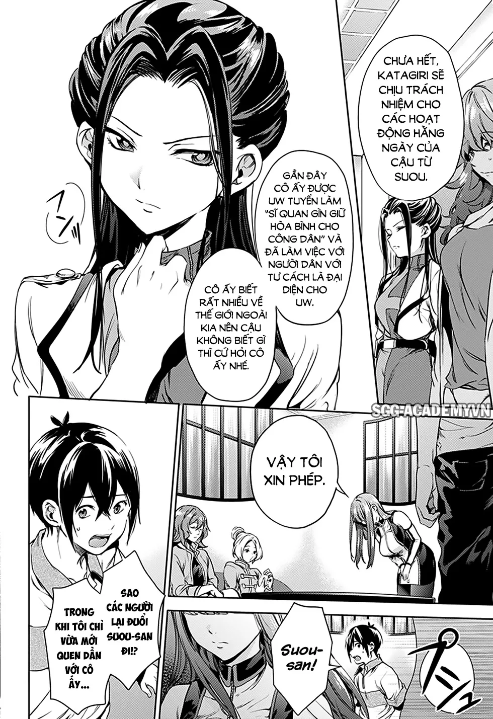 HentaiVN.net - Ảnh 6 - Dàn Harem Cuối Cùng [Shumatsu no harem; World's End Harem; 終末のハーレム] - Chap 21