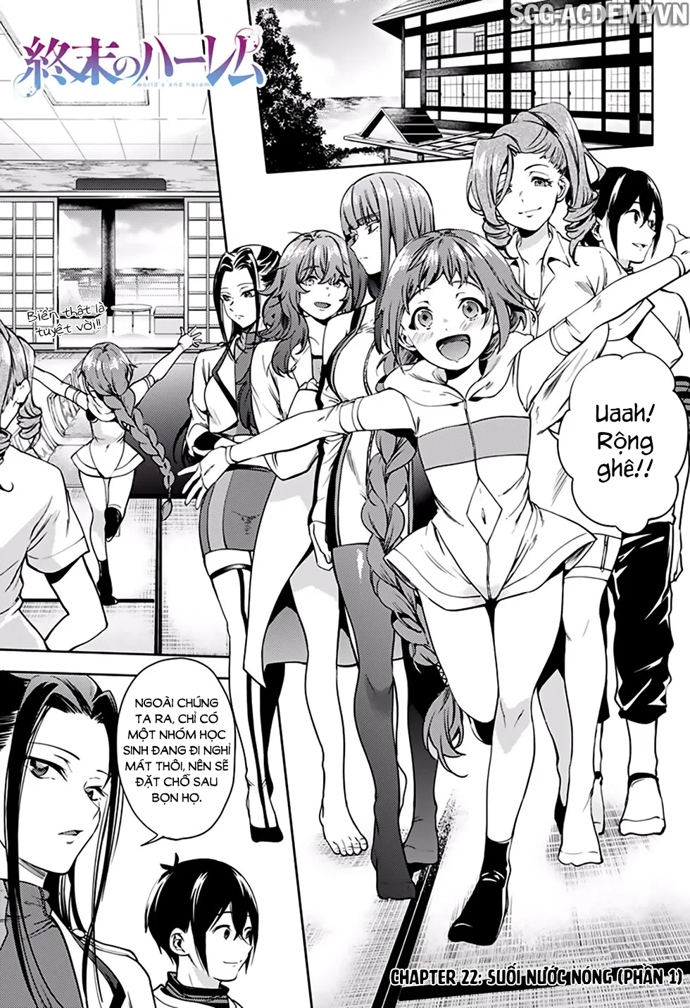 HentaiVN.net - Ảnh 3 - Dàn Harem Cuối Cùng [Shumatsu no harem; World's End Harem; 終末のハーレム] - Chap 22