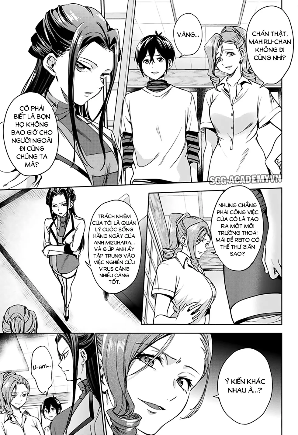 HentaiVN.net - Ảnh 5 - Dàn Harem Cuối Cùng [Shumatsu no harem; World's End Harem; 終末のハーレム] - Chap 22