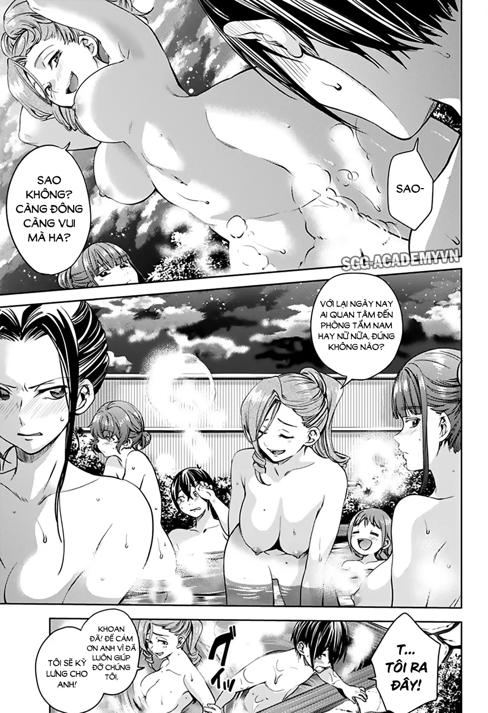 HentaiVN.net - Ảnh 9 - Dàn Harem Cuối Cùng [Shumatsu no harem; World's End Harem; 終末のハーレム] - Chap 22