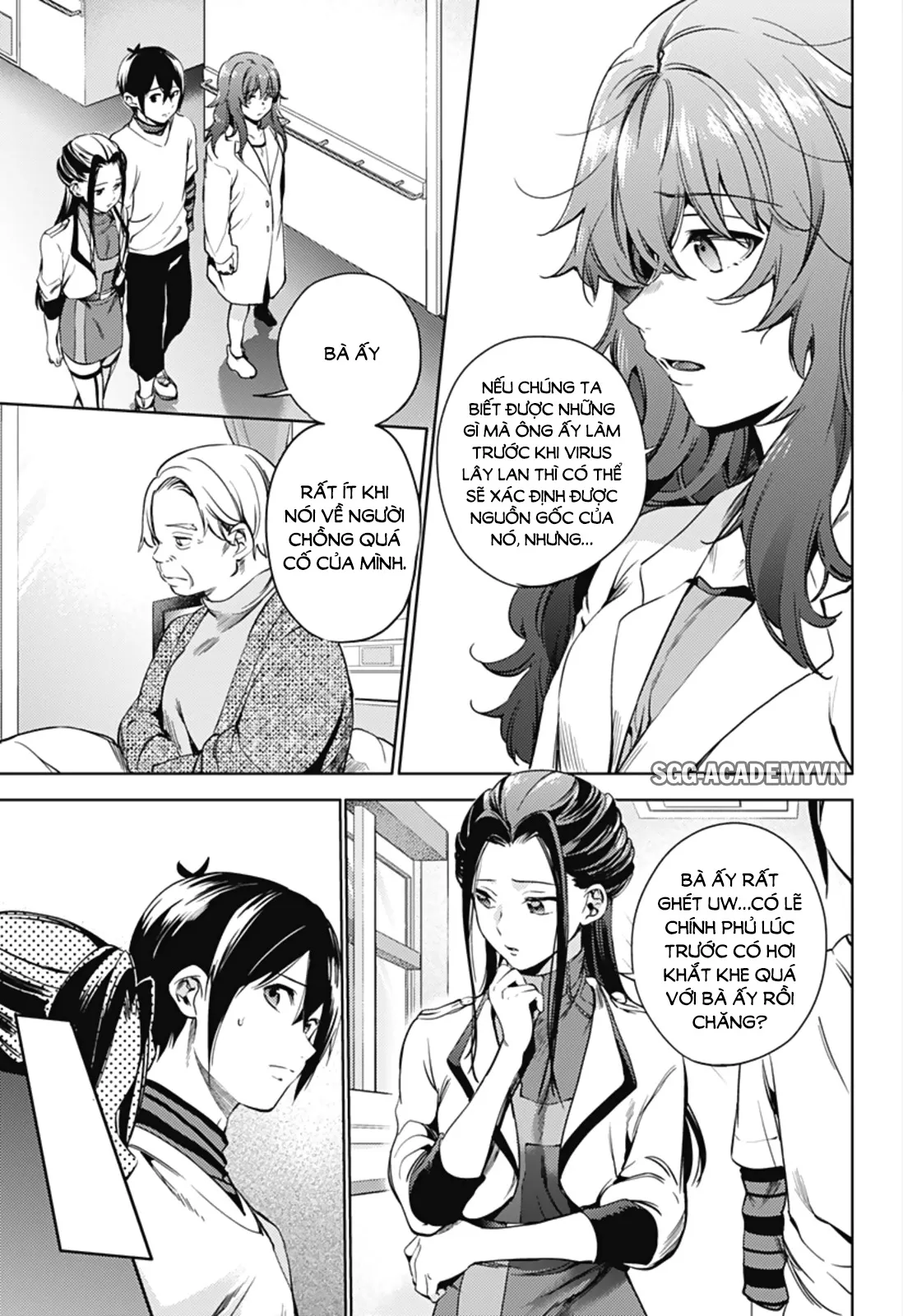 HentaiVN.net - Ảnh 12 - Dàn Harem Cuối Cùng [Shumatsu no harem; World's End Harem; 終末のハーレム] - Chap 22.2