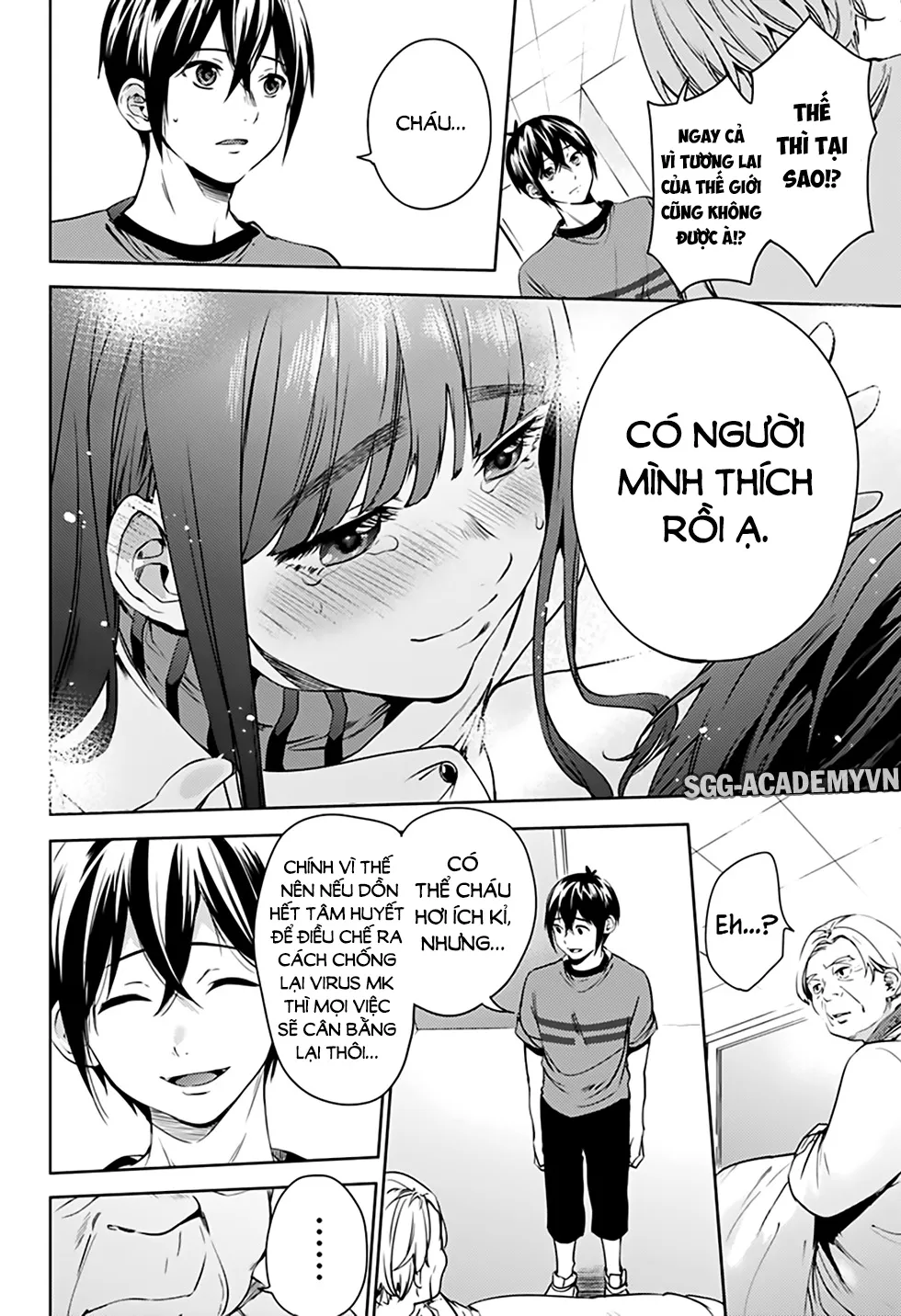 HentaiVN.net - Ảnh 15 - Dàn Harem Cuối Cùng [Shumatsu no harem; World's End Harem; 終末のハーレム] - Chap 23