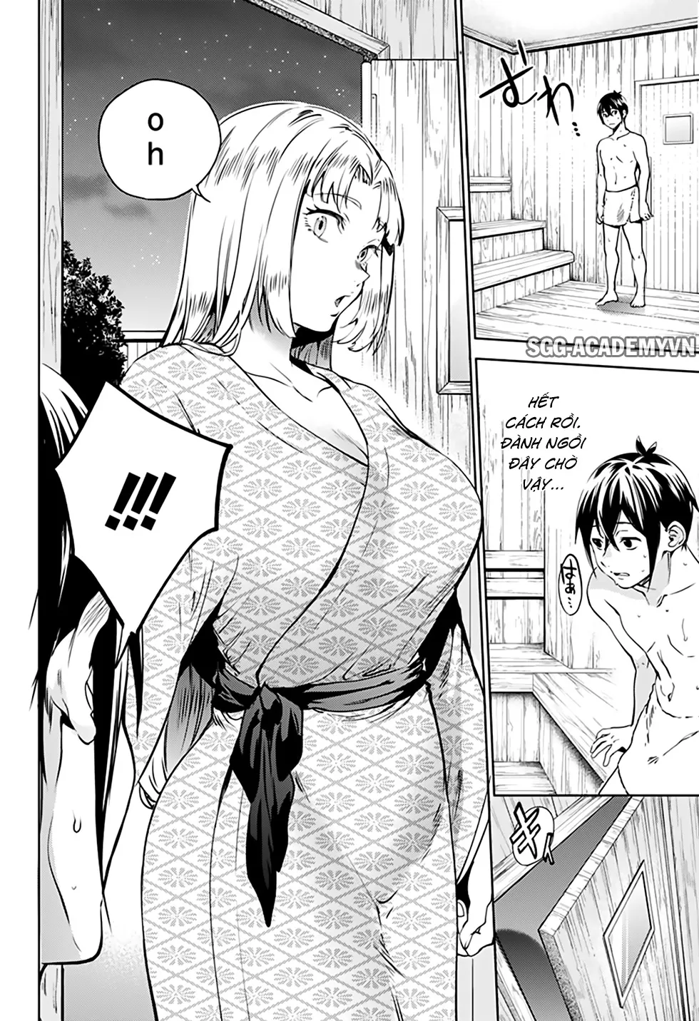 HentaiVN.net - Ảnh 21 - Dàn Harem Cuối Cùng [Shumatsu no harem; World's End Harem; 終末のハーレム] - Chap 23