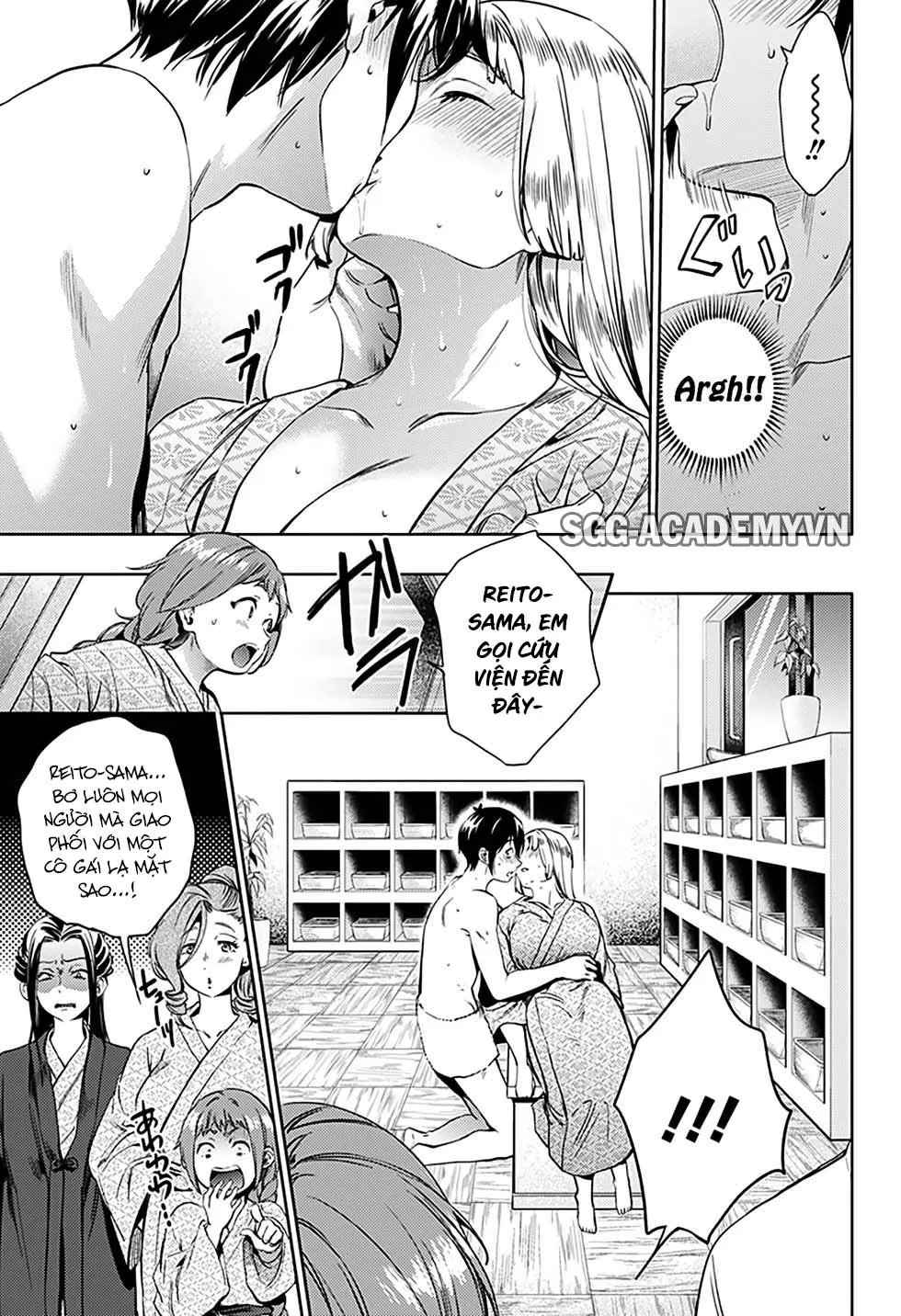 HentaiVN.net - Ảnh 9 - Dàn Harem Cuối Cùng [Shumatsu no harem; World's End Harem; 終末のハーレム] - Chap 24