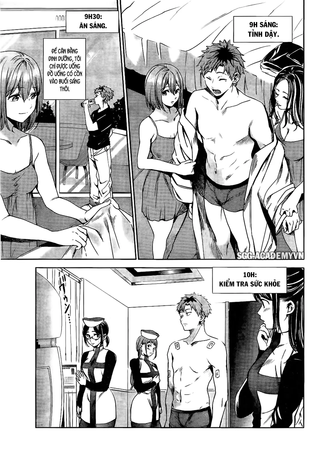 HentaiVN.net - Ảnh 11 - Dàn Harem Cuối Cùng [Shumatsu no harem; World's End Harem; 終末のハーレム] - Chap Special: Ngày mà Hino Kyouji đổi đời.