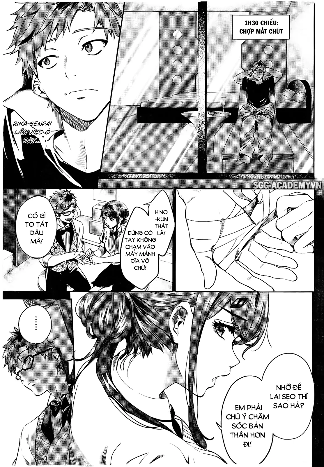 HentaiVN.net - Ảnh 15 - Dàn Harem Cuối Cùng [Shumatsu no harem; World's End Harem; 終末のハーレム] - Chap Special: Ngày mà Hino Kyouji đổi đời.
