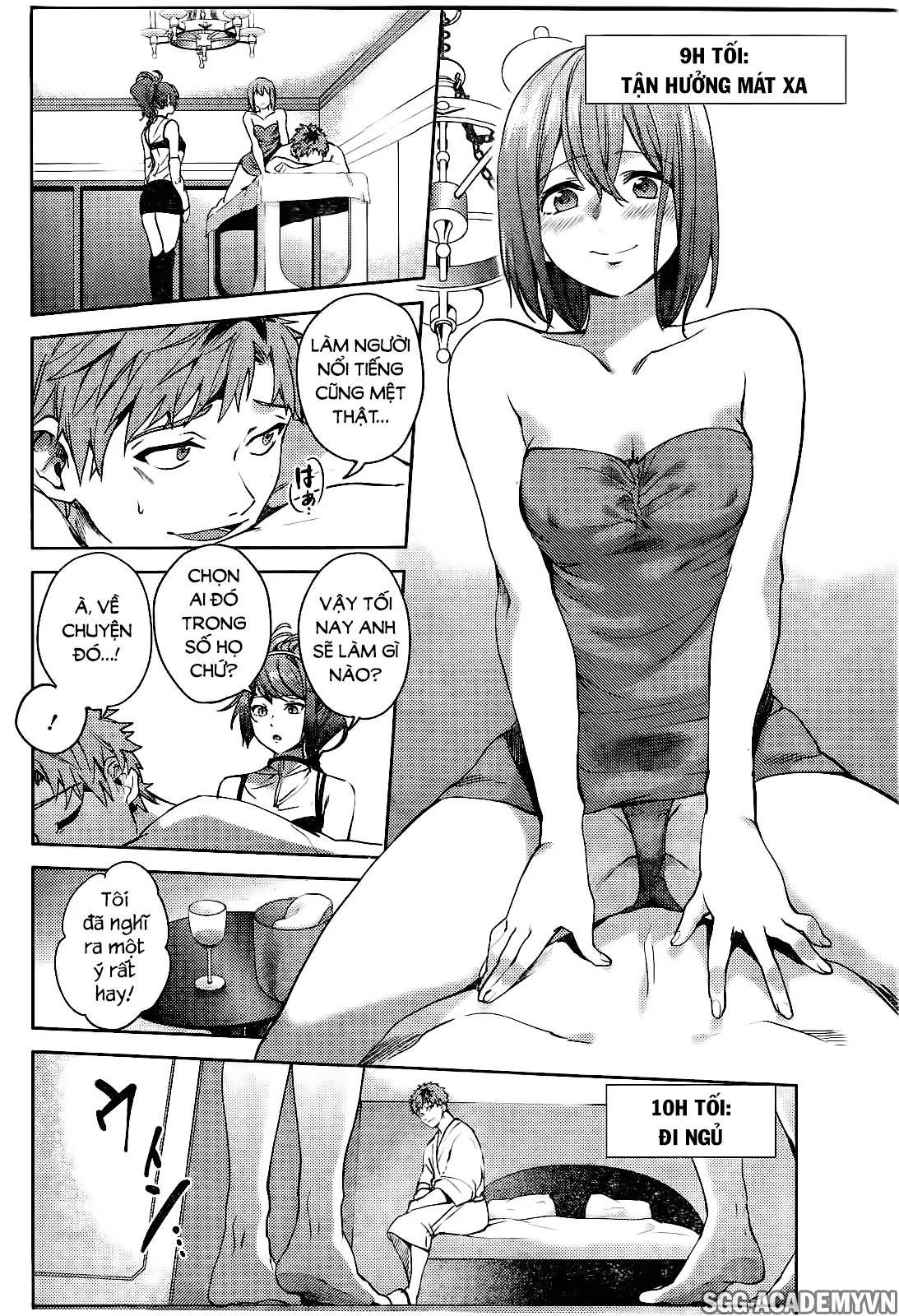 HentaiVN.net - Ảnh 20 - Dàn Harem Cuối Cùng [Shumatsu no harem; World's End Harem; 終末のハーレム] - Chap Special: Ngày mà Hino Kyouji đổi đời.