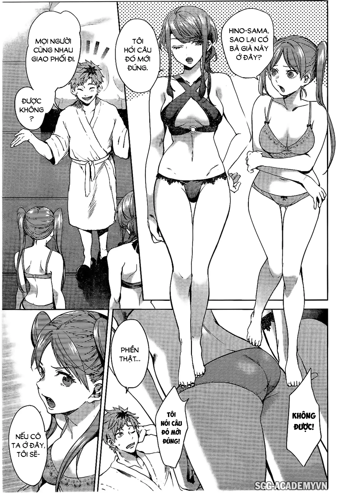 HentaiVN.net - Ảnh 21 - Dàn Harem Cuối Cùng [Shumatsu no harem; World's End Harem; 終末のハーレム] - Chap Special: Ngày mà Hino Kyouji đổi đời.