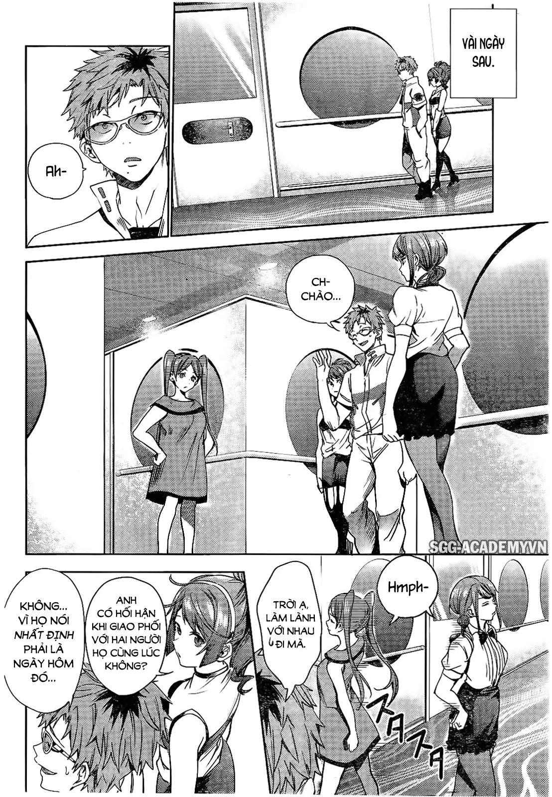 HentaiVN.net - Ảnh 24 - Dàn Harem Cuối Cùng [Shumatsu no harem; World's End Harem; 終末のハーレム] - Chap Special: Ngày mà Hino Kyouji đổi đời.