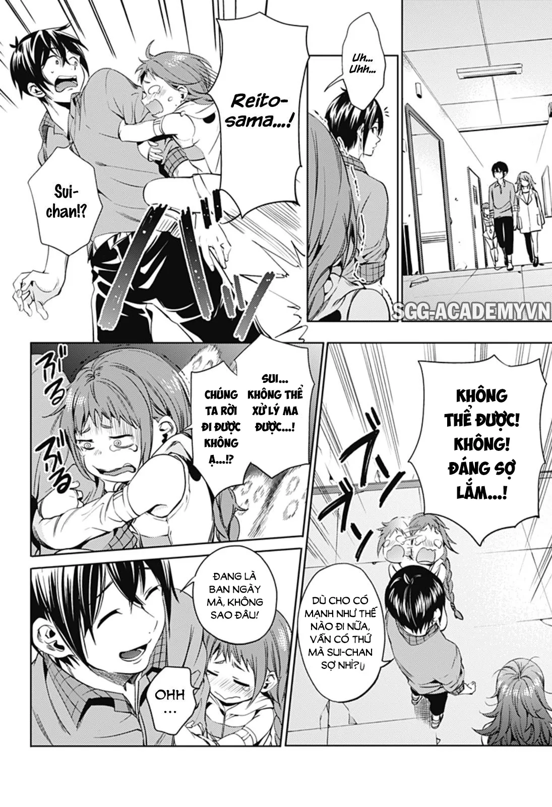 HentaiVN.net - Ảnh 14 - Dàn Harem Cuối Cùng [Shumatsu no harem; World's End Harem; 終末のハーレム] - Chap 25