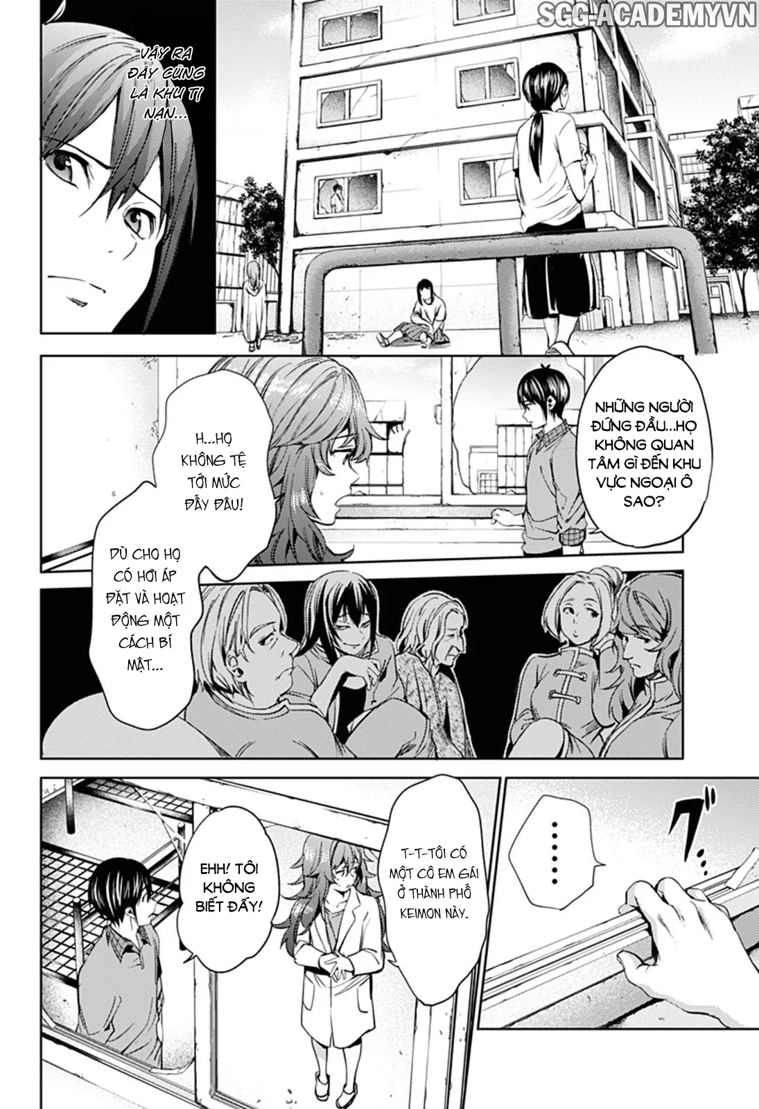HentaiVN.net - Ảnh 16 - Dàn Harem Cuối Cùng [Shumatsu no harem; World's End Harem; 終末のハーレム] - Chap 25