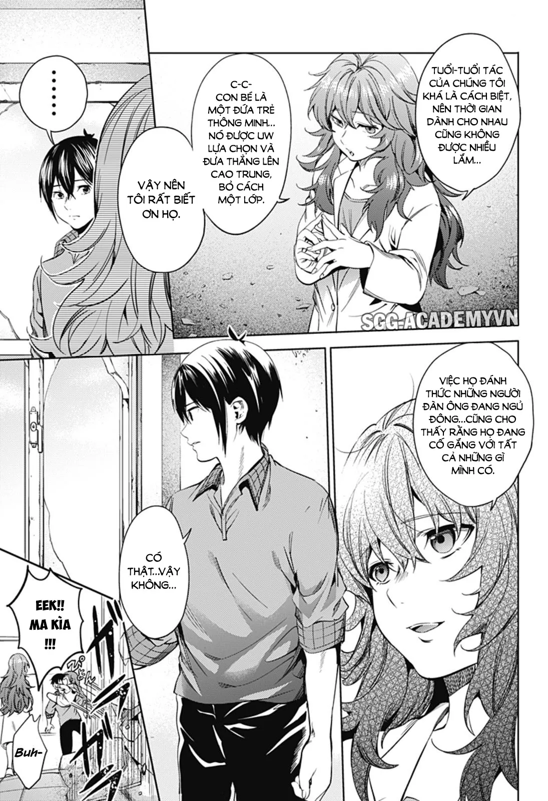 HentaiVN.net - Ảnh 17 - Dàn Harem Cuối Cùng [Shumatsu no harem; World's End Harem; 終末のハーレム] - Chap 25