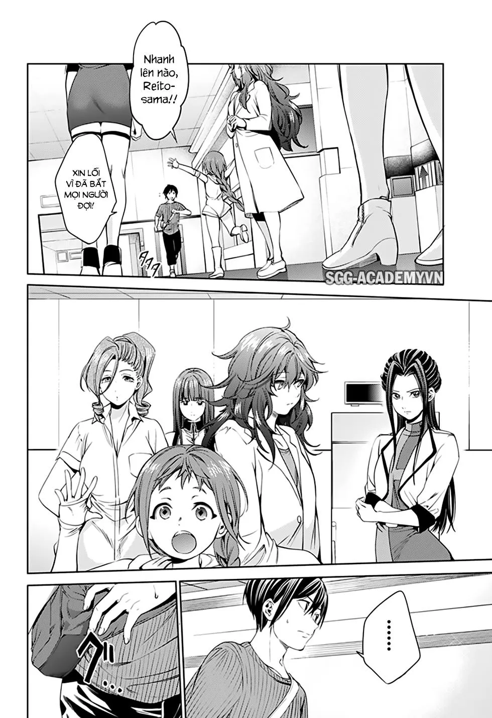 HentaiVN.net - Ảnh 22 - Dàn Harem Cuối Cùng [Shumatsu no harem; World's End Harem; 終末のハーレム] - Chap 26