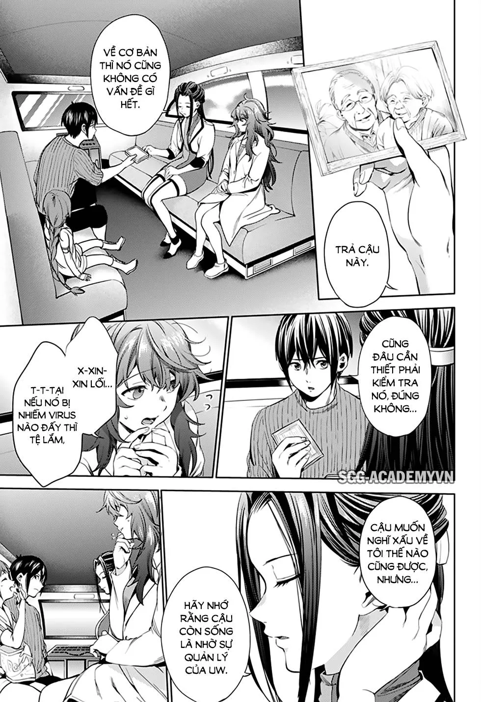 HentaiVN.net - Ảnh 7 - Dàn Harem Cuối Cùng [Shumatsu no harem; World's End Harem; 終末のハーレム] - Chap 26