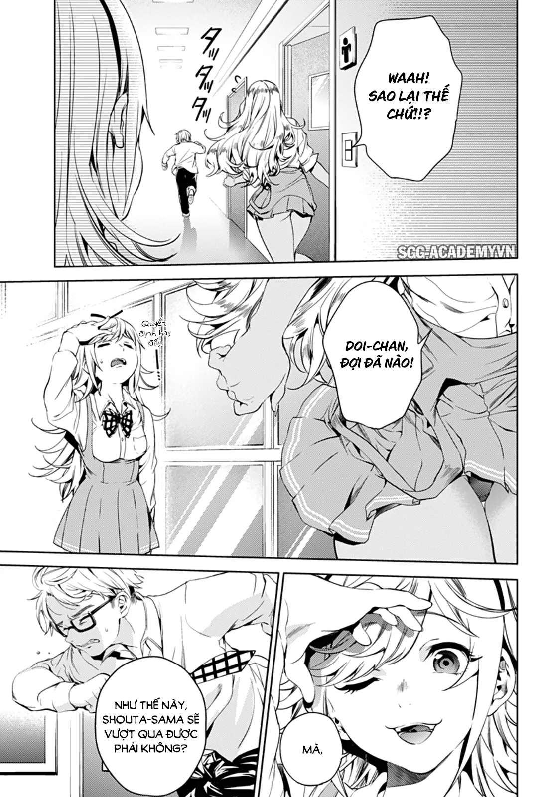 HentaiVN.net - Ảnh 18 - Dàn Harem Cuối Cùng [Shumatsu no harem; World's End Harem; 終末のハーレム] - Chap 27