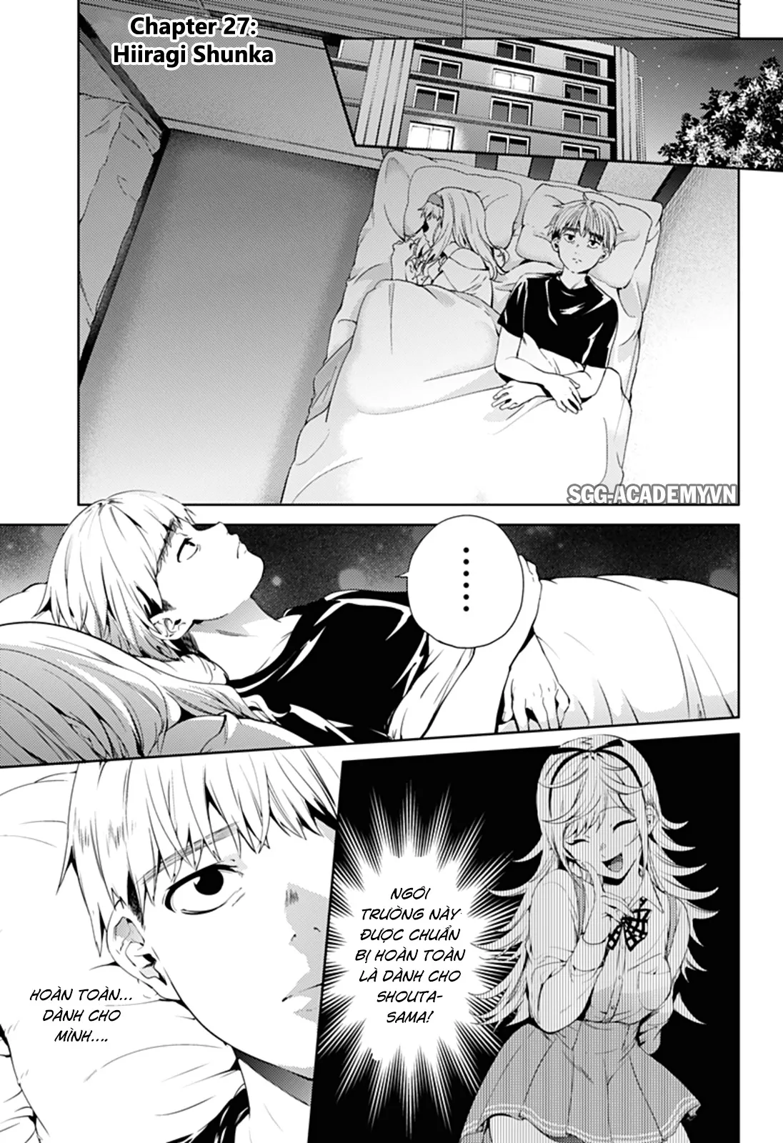 HentaiVN.net - Ảnh 4 - Dàn Harem Cuối Cùng [Shumatsu no harem; World's End Harem; 終末のハーレム] - Chap 27
