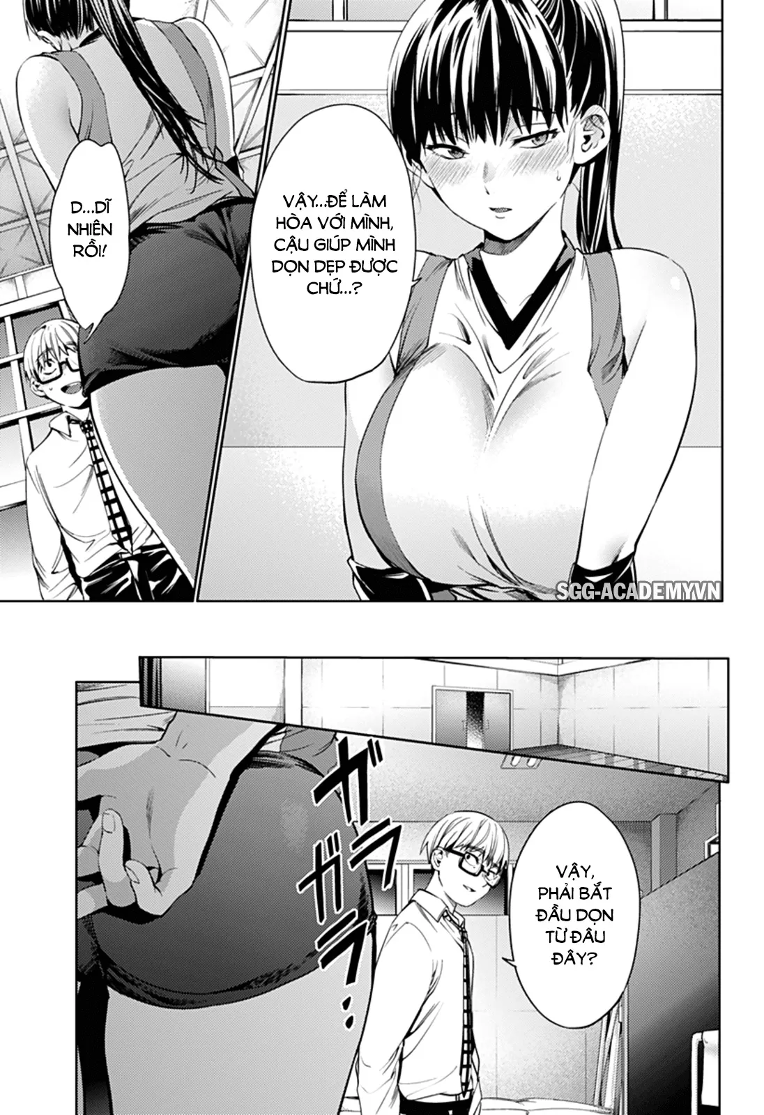HentaiVN.net - Ảnh 17 - Dàn Harem Cuối Cùng [Shumatsu no harem; World's End Harem; 終末のハーレム] - Chap 28
