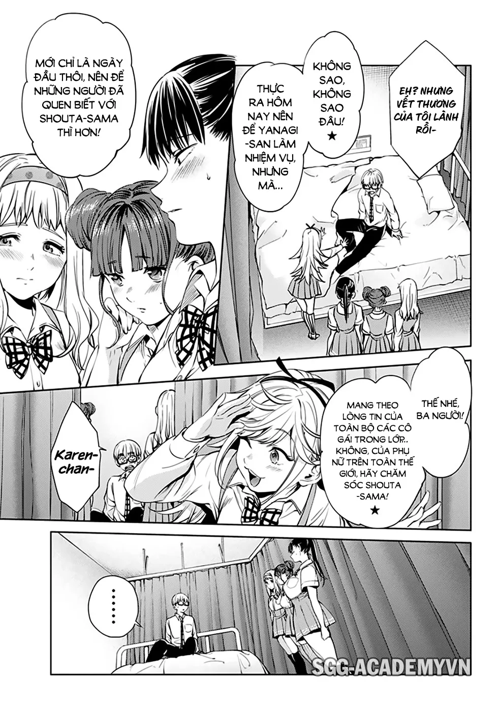 HentaiVN.net - Ảnh 17 - Dàn Harem Cuối Cùng [Shumatsu no harem; World's End Harem; 終末のハーレム] - Chap 29