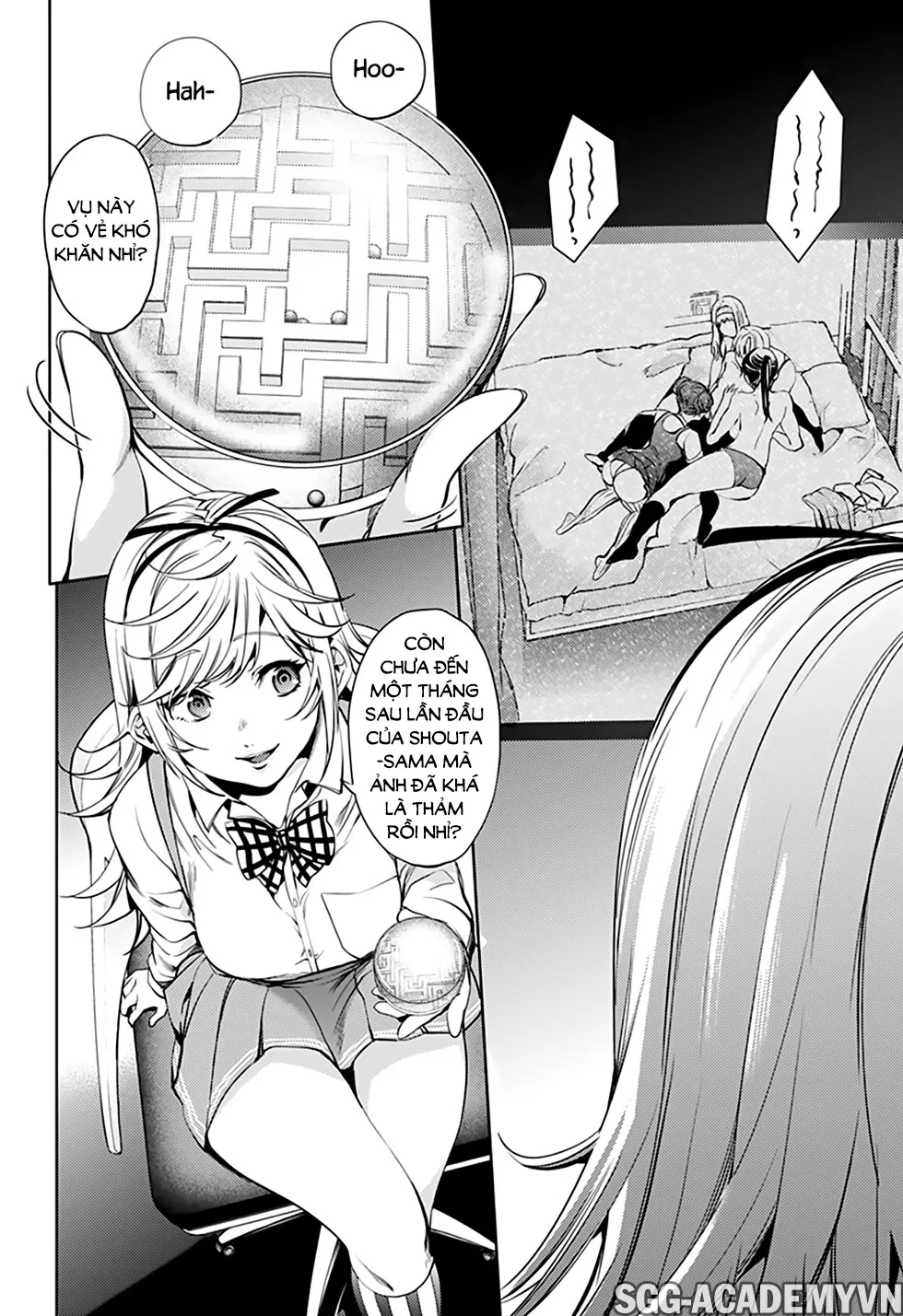 HentaiVN.net - Ảnh 20 - Dàn Harem Cuối Cùng [Shumatsu no harem; World's End Harem; 終末のハーレム] - Chap 29