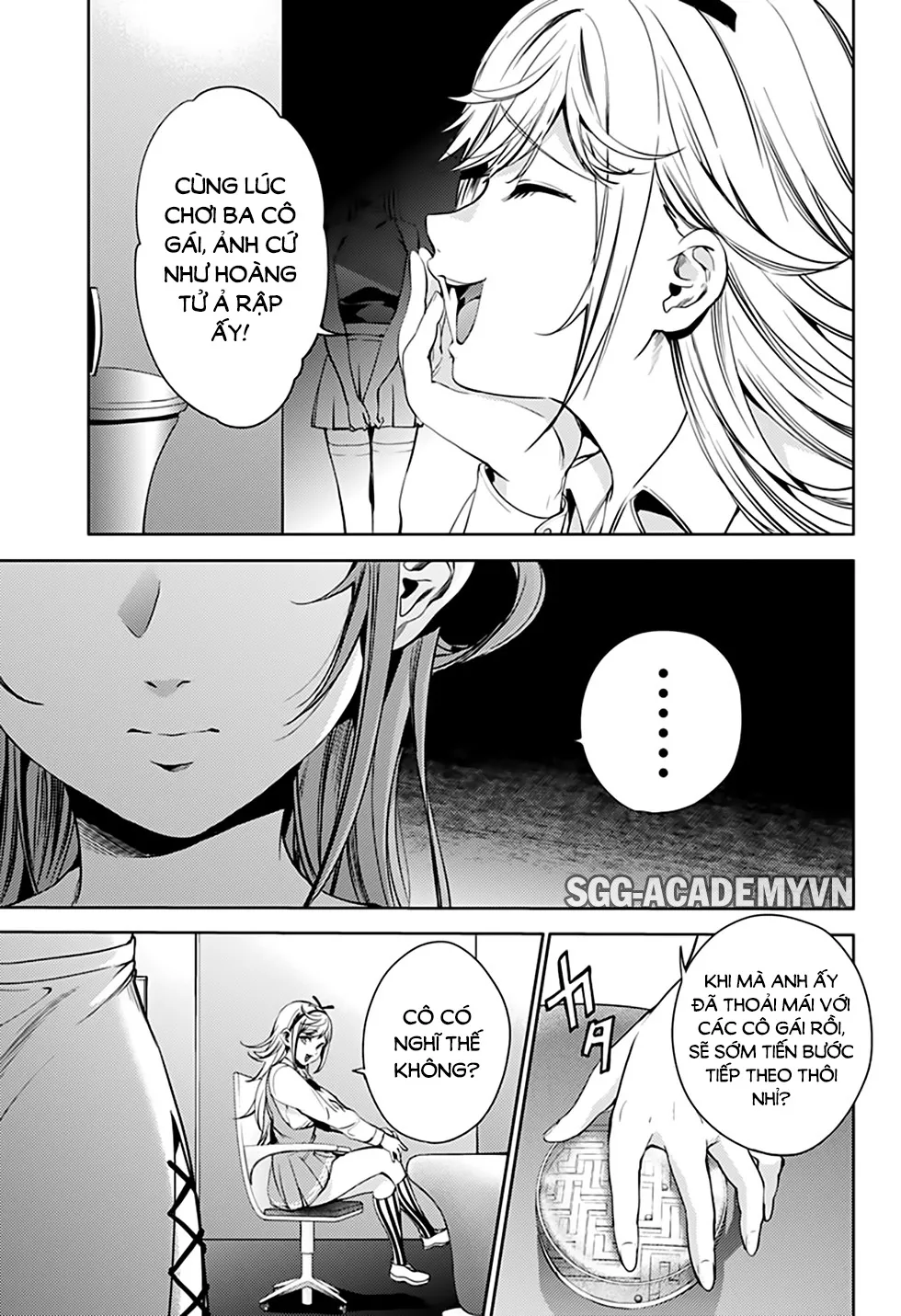 HentaiVN.net - Ảnh 21 - Dàn Harem Cuối Cùng [Shumatsu no harem; World's End Harem; 終末のハーレム] - Chap 29